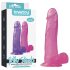 Lovetoy Jelly Studs - dildo z przyssawką - 20cm (różowy)
