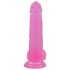 Lovetoy Jelly Studs - dildo z przyssawką - 20cm (różowy)