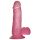 Jelly Studs - przyssawkowy dildo 15 cm (różowy)