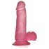Jelly Studs - przyssawkowy dildo 15 cm (różowy)