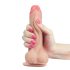 Lovetoy Sliding-Skin - podwójna warstwa - 18cm (naturalny)