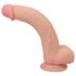 Lovetoy Sliding-Skin — dwuwarstwowy dildo — 23cm (naturalny)