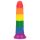 Lovetoy Prider - realistyczne dildo - 19cm (tęczowe)