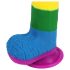 Lovetoy Prider - realistyczny dildo z jądrami 20 cm (tęczowy)
