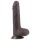 Lovetoy Sliding-Skin - dwuwarstwowy dildo - 18 cm (brązowy)