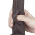 Lovetoy Sliding-Skin - podwójny dildo - 23 cm (brązowy)