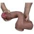 Lovetoy Nature Cock - realistyczny dildos - podwójna warstwa - 26cm - cielisty