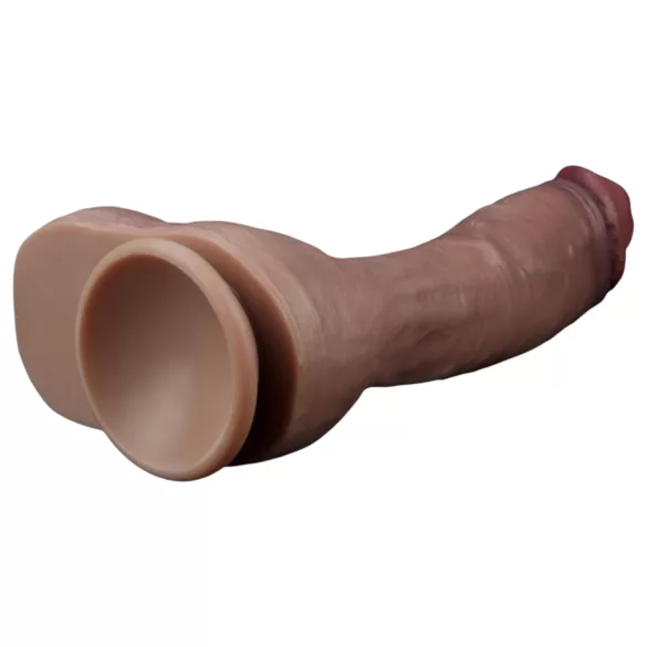 Lovetoy Nature Cock - realistyczny dildos - podwójna warstwa - 26cm - cielisty