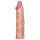Lovetoy Pleasure X-tender - nakładka na penisa - 19 cm (naturalny)