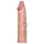 Lovetoy Pleasure X-tender - nakładka na penisa - 19 cm - cielisty