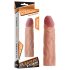 Lovetoy Pleasure X-tender - nakładka na penisa - 19 cm (naturalny)