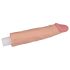 Lovetoy Pleasure X-tender - nakładka na penisa - 19 cm (naturalny)