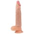 Lovetoy Pleasure X-tender - nakładka na penisa - 19 cm (naturalny)