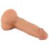 Mr. Rude - realistyczny dildo z przyssawką 19cm (naturalny)