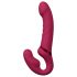 LOVENSE Lapis - bezpaskowy wibrujący strap-on (czerwony)