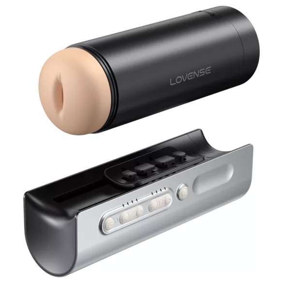 LOVENSE Solace Pro - inteligentny masturbator z ruchem góra‑dół (czarny)