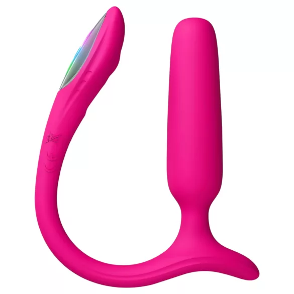 Lovense Lush Anal - wibrator analny sterowany aplikacją, z diodą LED - różowy