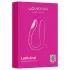 Lovense Lush Anal - wibrator analny sterowany aplikacją, z diodą LED - różowy