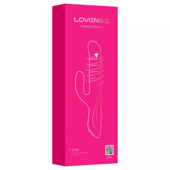 Lovense Velvo - obrotowy wibrator z koralikami do stymulacji punktu G i łechtaczki