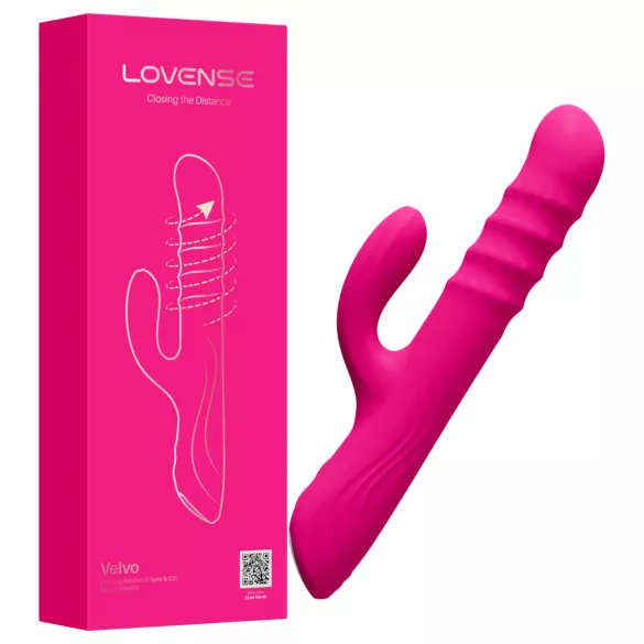 Lovense Velvo - obrotowy wibrator z koralikami do stymulacji punktu G i łechtaczki