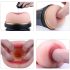 Realistyczna masturbator - czarno-naturalny