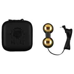   DG-LAB BiPolar B - dwubiegunowa, klepsydrowa metalowa elektroda (złota)