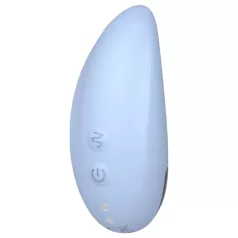   Vibeconnect - bezprzewodowy, wodoodporny stymulator łechtaczki (niebieski)