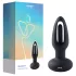 Honey Play Box Snuggy - wibrator analny z języczkiem - czarny