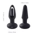 Honey Play Box Snuggy - wibrator analny z języczkiem - czarny