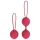 Cotoxo Cherry - zestaw 2 kulek gejszy - silikon - czerwony
