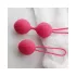 Cotoxo Cherry - zestaw 2 kulek gejszy - silikon - czerwony