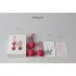 Cotoxo Cherry - zestaw 2 kulek gejszy - silikon - czerwony