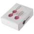 Cotoxo Cherry - zestaw 2 kulek gejszy - silikon - czerwony