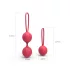 Cotoxo Cherry - zestaw 2 kulek gejszy - silikon - czerwony