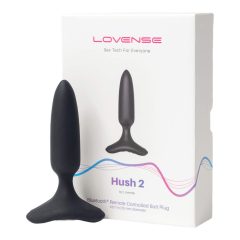   LOVENSE Hush 2 XS - mały wibrator analny z akumulatorem (25 mm) - czarny