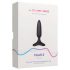 LOVENSE Hush 2 XS - mały wibrator analny z akumulatorem (25mm) - czarny
