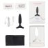 LOVENSE Hush 2 XS - mały wibrator analny z akumulatorem (25mm) - czarny