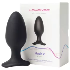   LOVENSE Hush 2 L - mały akumulatorowy wibrator analny (57 mm) - czarny