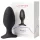 LOVENSE Hush 2 L - mały akumulatorowy wibrator analny (57 mm) - czarny