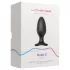 LOVENSE Hush 2 L - mały akumulatorowy wibrator analny (57 mm) - czarny