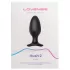 LOVENSE Hush 2 L - mały akumulatorowy wibrator analny (57 mm) - czarny