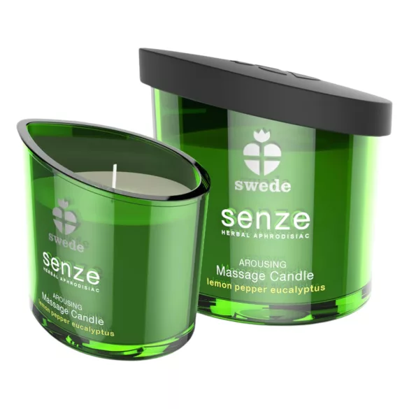 Swede Senze - świeca do masażu - eukaliptus cytryna - 50ml