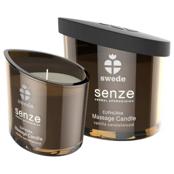 Swede Senze - świeca do masażu - wanilia i drzewo sandałowe - 50ml