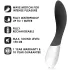 LELO Mona Wave - wibrator do punktu G - wodoodporny - czarny