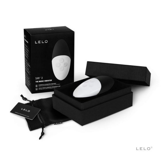 LELO Siri 2 Music - wodoodporny wibrator łechtaczkowy (czarny)
