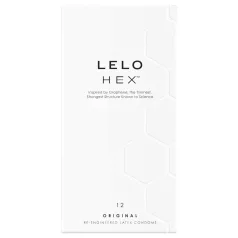 LELO Hex Original - prezerwatywy lateksowe - 12 sztuk