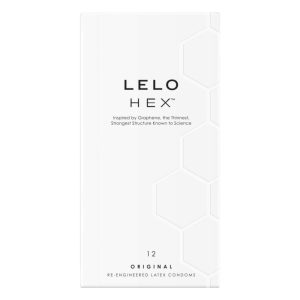 LELO Hex Original - luksusowe prezerwatywy (12 sztuk)