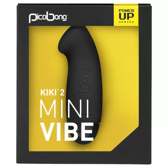 Picobong Kiki 2 - wibrator do łechtaczki - silikon czarny