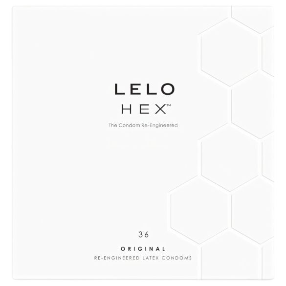 LELO Hex Original - luksusowe prezerwatywy (36 sztuk)