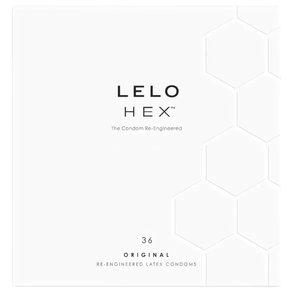 LELO Hex Original - prezerwatywy luksusowe - 36 sztuk